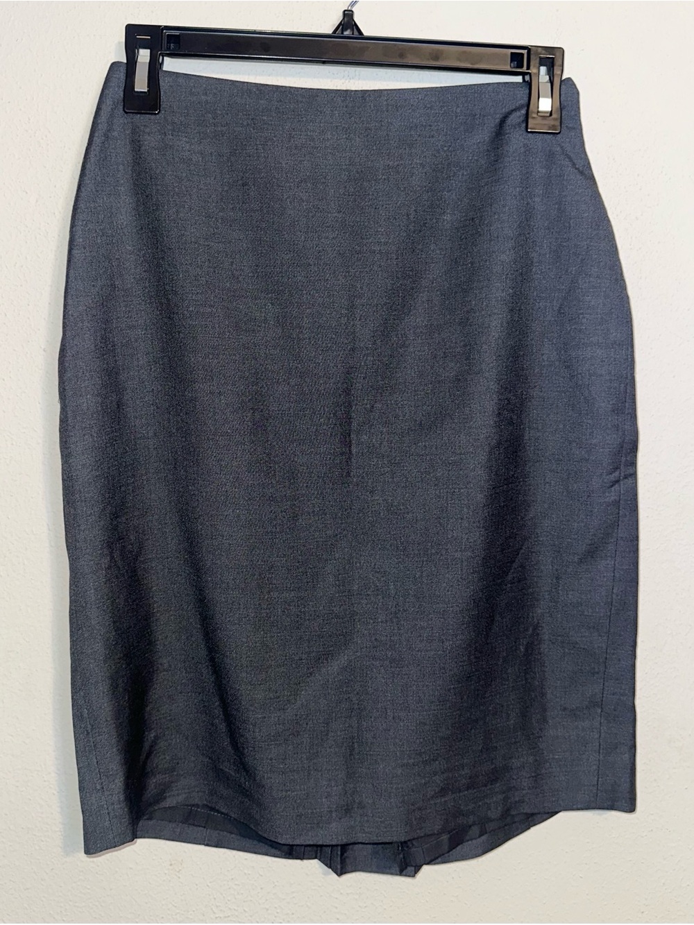 Ann Taylor Charcoal Gray Pencil Skirt